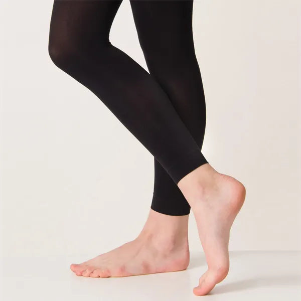 A-Stars Dance Adults Silky Footless Ballet Tights