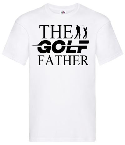Golf Adults T-shirt - 'The Golf Father’.