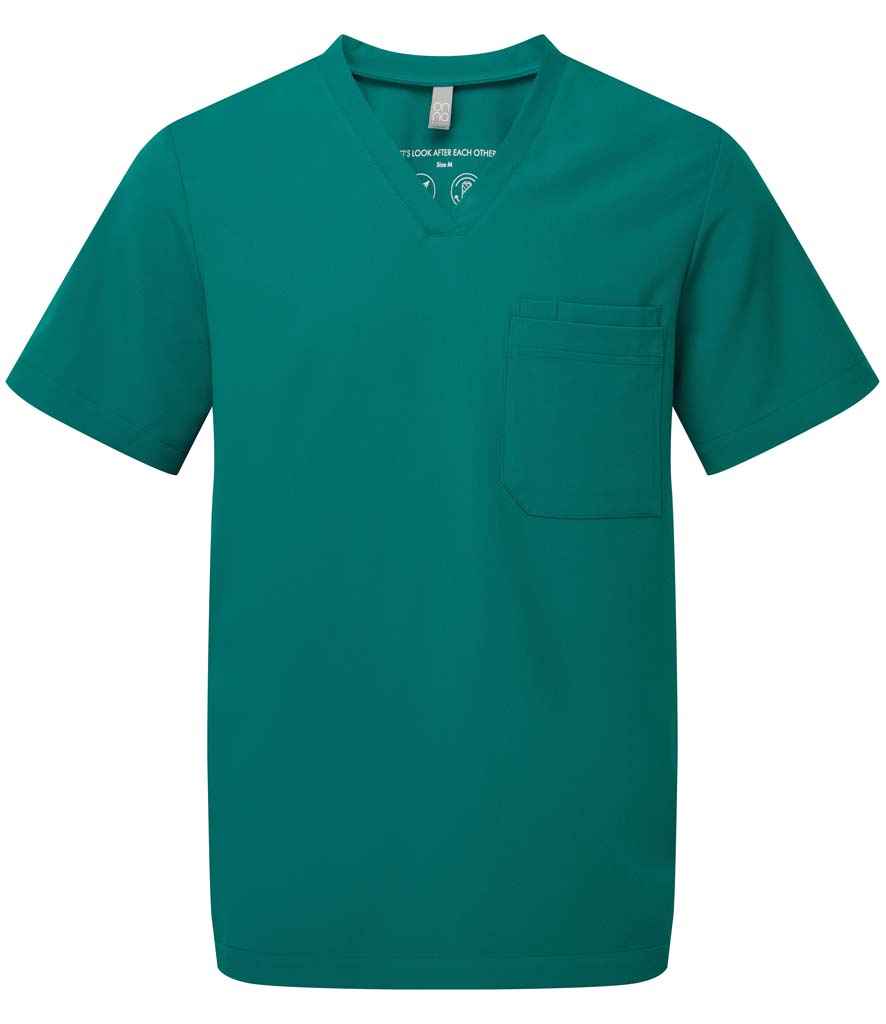 Male Short Sleeve Stretch Tunics - Onna