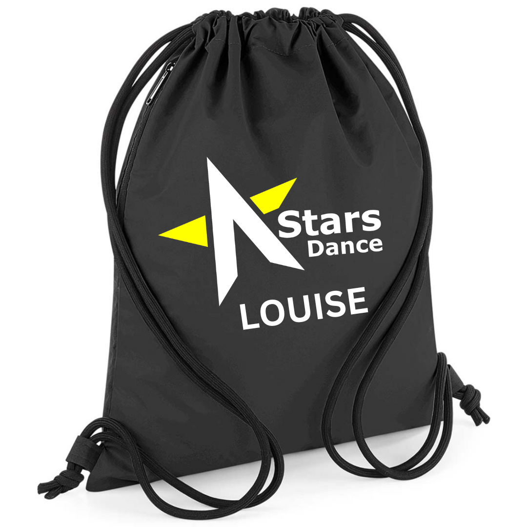 A-Stars Reflective Gymsac/Drawstring Bag
