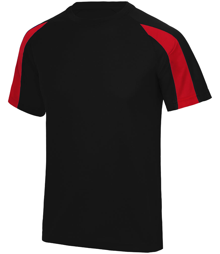 AWDis Cool Contrast Adults Football/Sports T-Shirt.