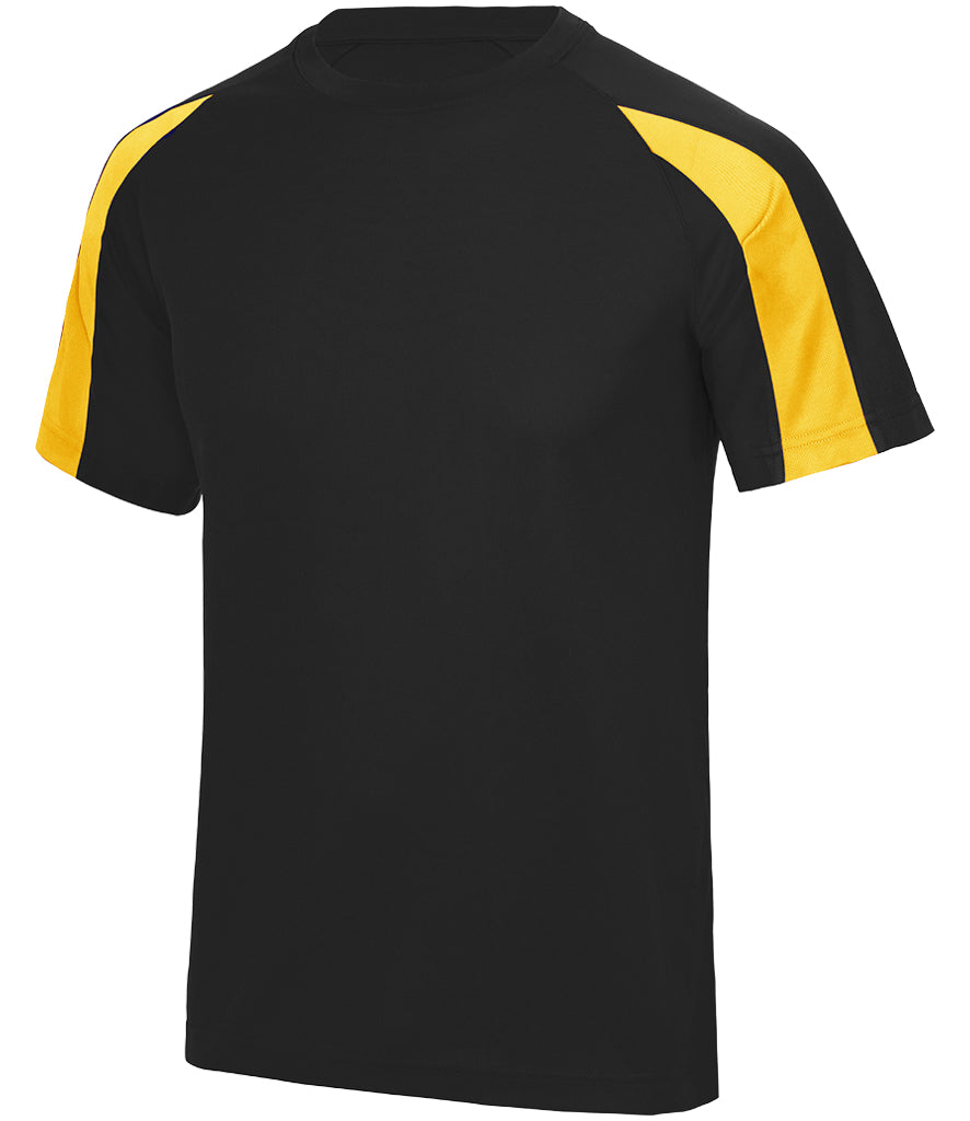 AWDis Cool Contrast Adults Football/Sports T-Shirt.
