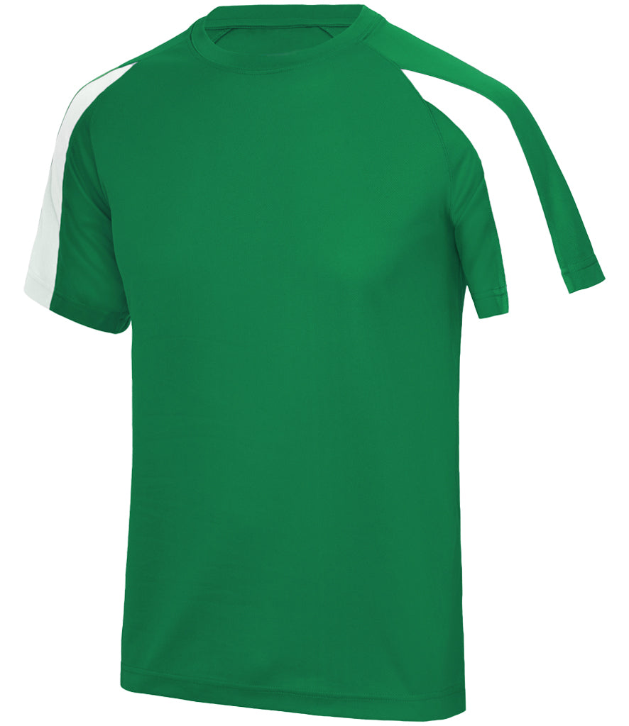 AWDis Cool Contrast Adults Football/Sports T-Shirt.