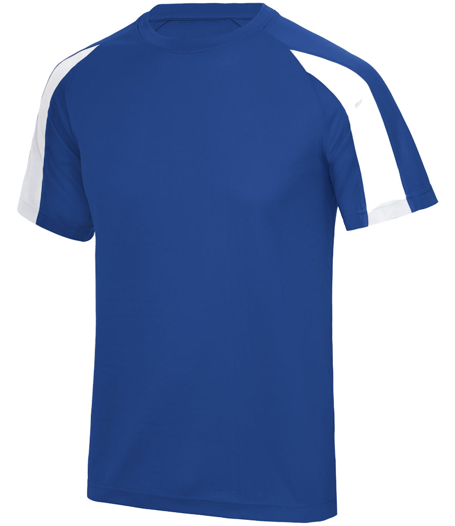 AWDis Cool Contrast Adults Football/Sports T-Shirt.