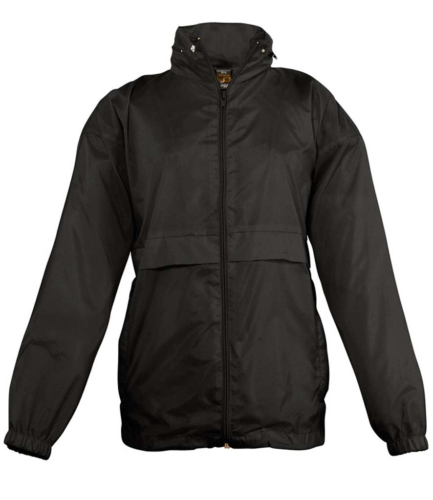 Adults and Kids SOL'S Unisex Surf Windbreaker Jacket