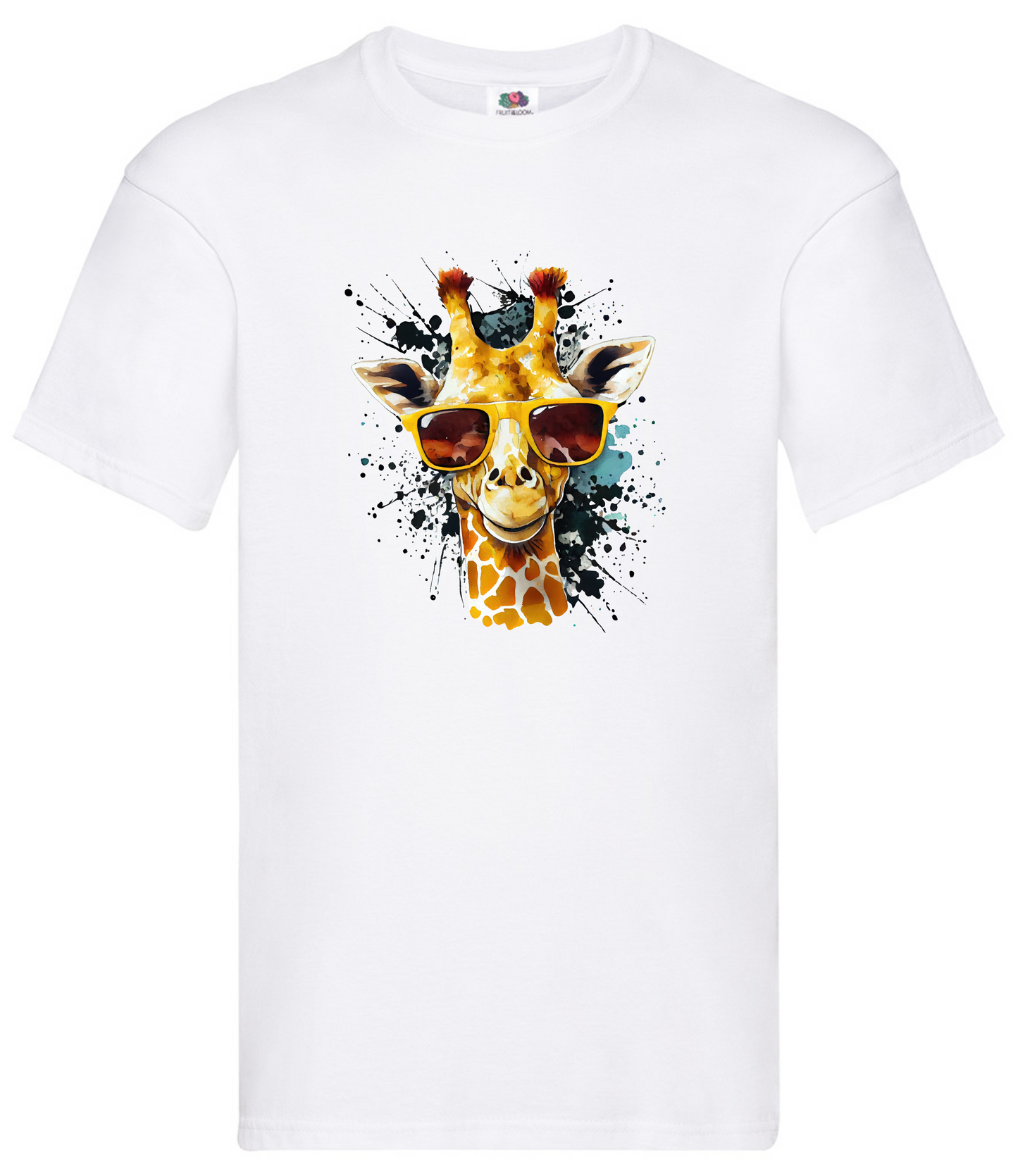 Kids Cool Giraffe T-Shirt.