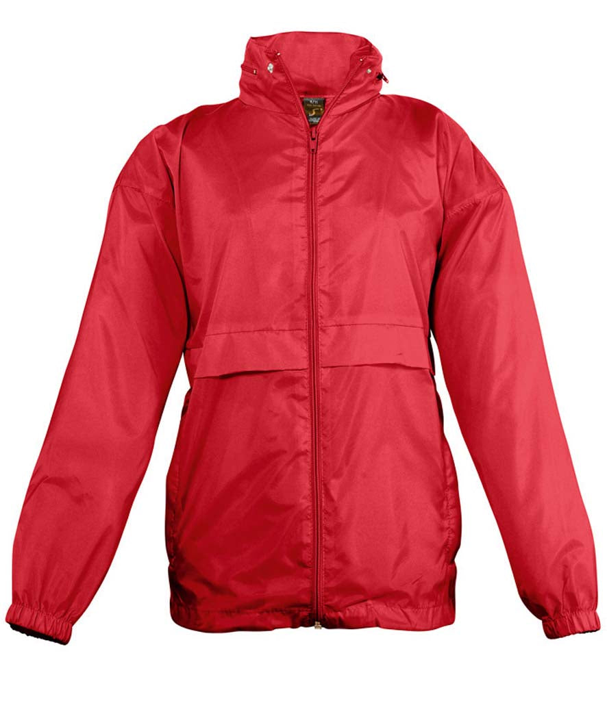 Adults and Kids SOL'S Unisex Surf Windbreaker Jacket