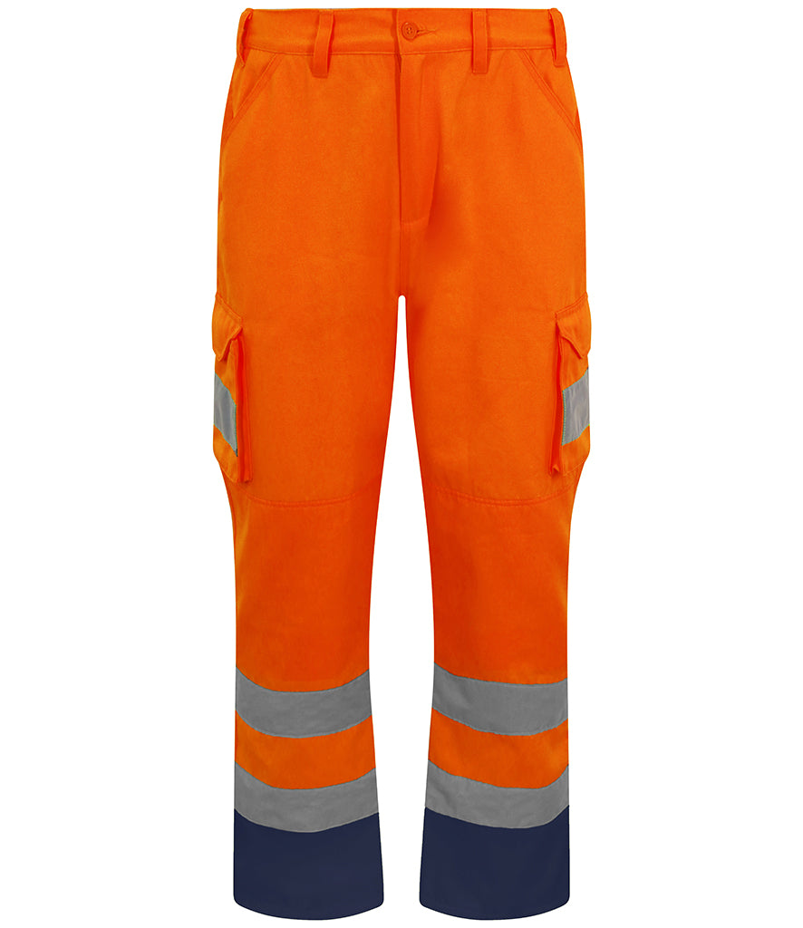 Hi-Viz workwear cargo trousers