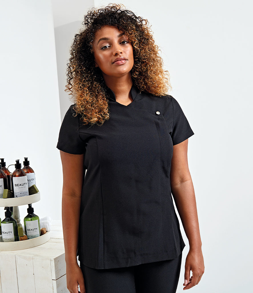 Ladies Short Sleeve Tunics - Blossom