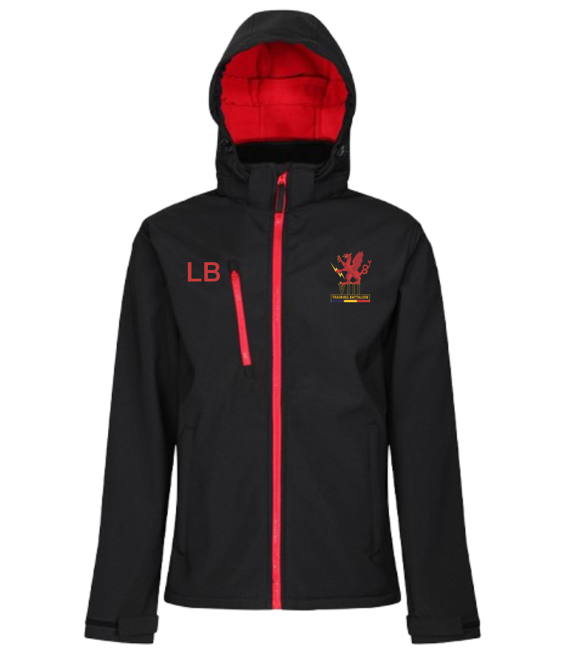 8 Trg Bn REME Soft Shell Hooded Jacket, Regatta Venturer - Men's and Ladies available