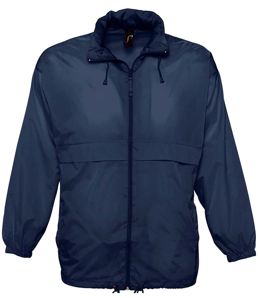 Adults and Kids SOL'S Unisex Surf Windbreaker Jacket