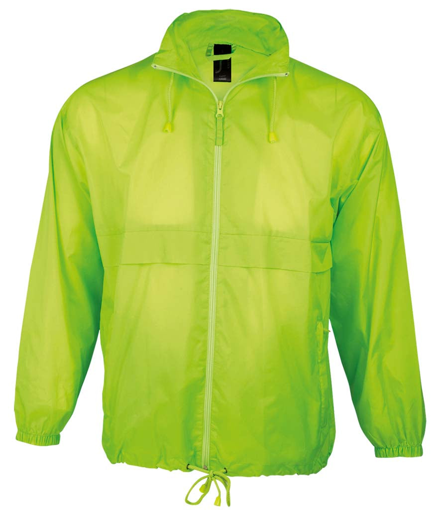 Adults and Kids SOL'S Unisex Surf Windbreaker Jacket