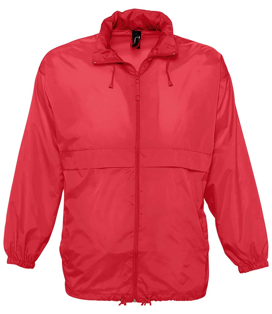 Adults and Kids SOL'S Unisex Surf Windbreaker Jacket