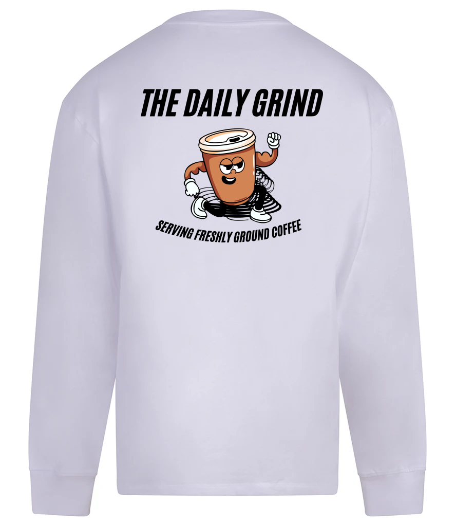 TT Fitness - The Daily Grind - Anthem Headline Heavy Long Sleeve T-Shirt
