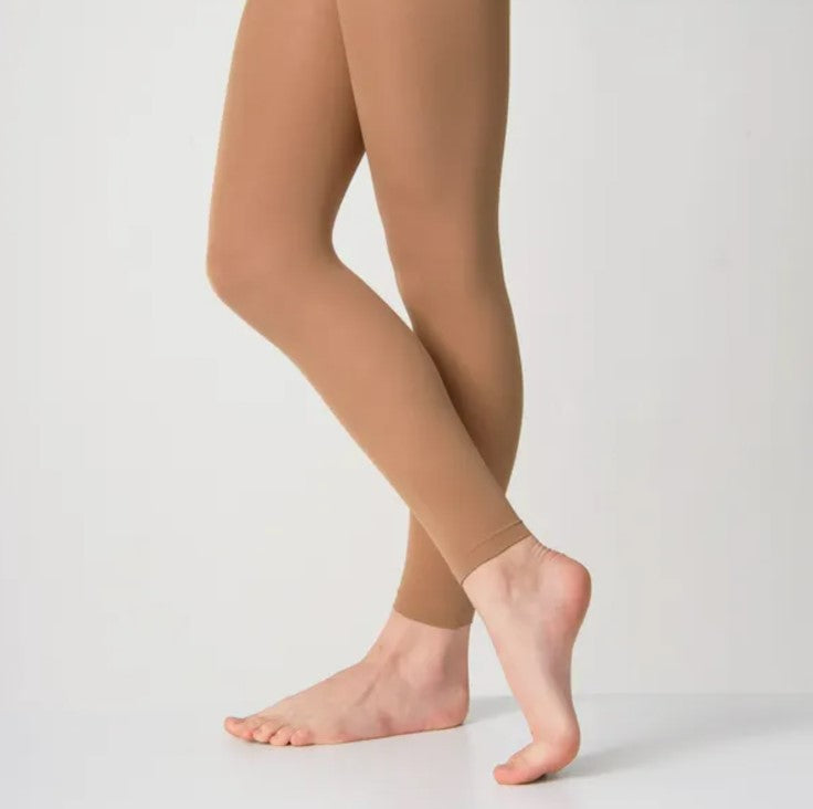 A-Stars Dance Kids Silky Footless Ballet Tights
