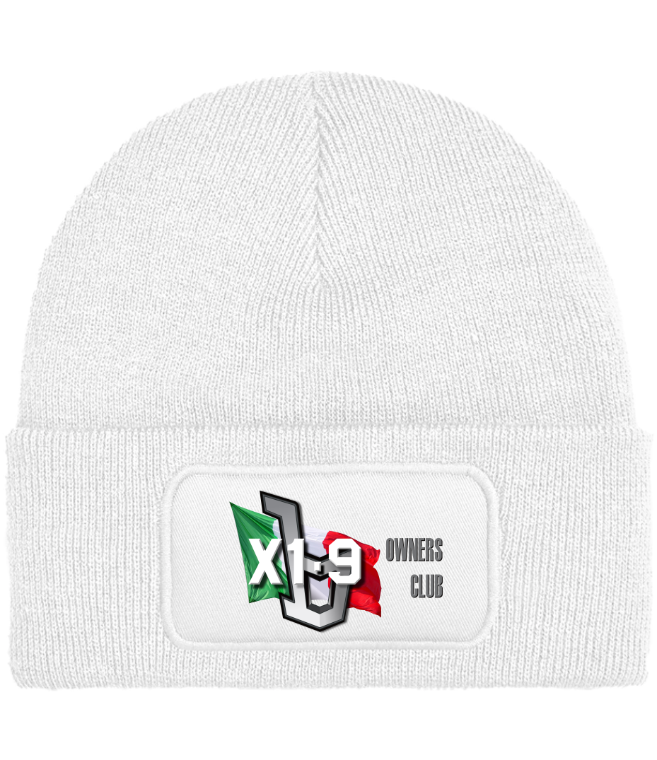 X1-9 Owners Club White Beanies