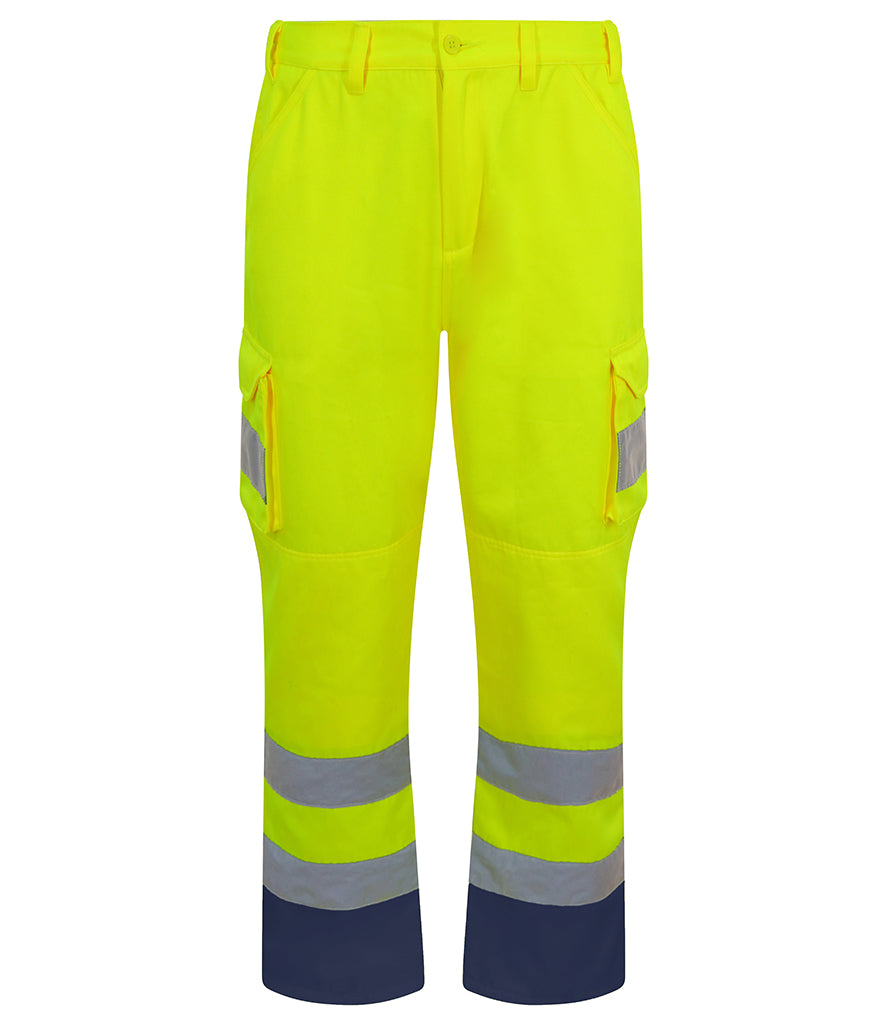 Hi-Viz workwear cargo trousers