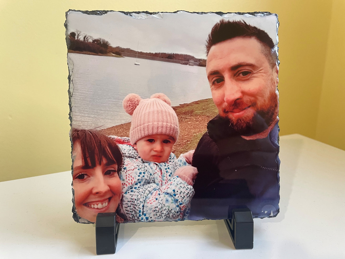 Photo slates personalised with your photo.