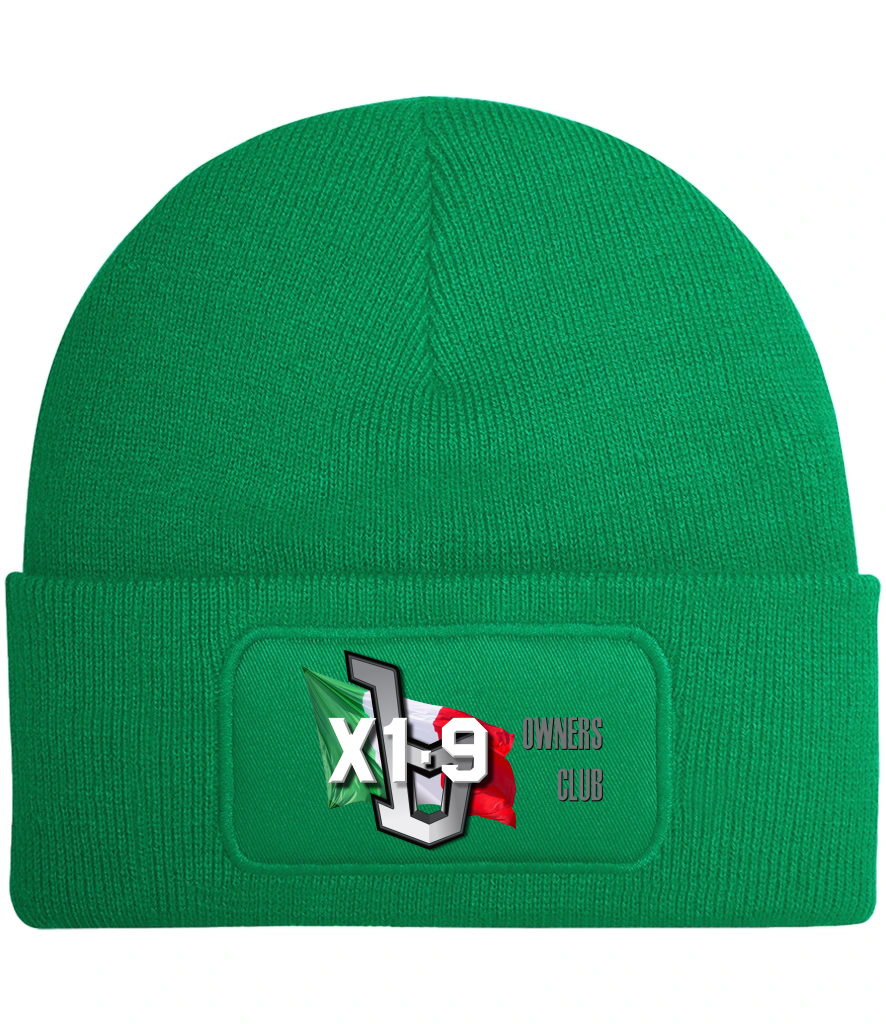 X1-9 Owners Club Green Beanies