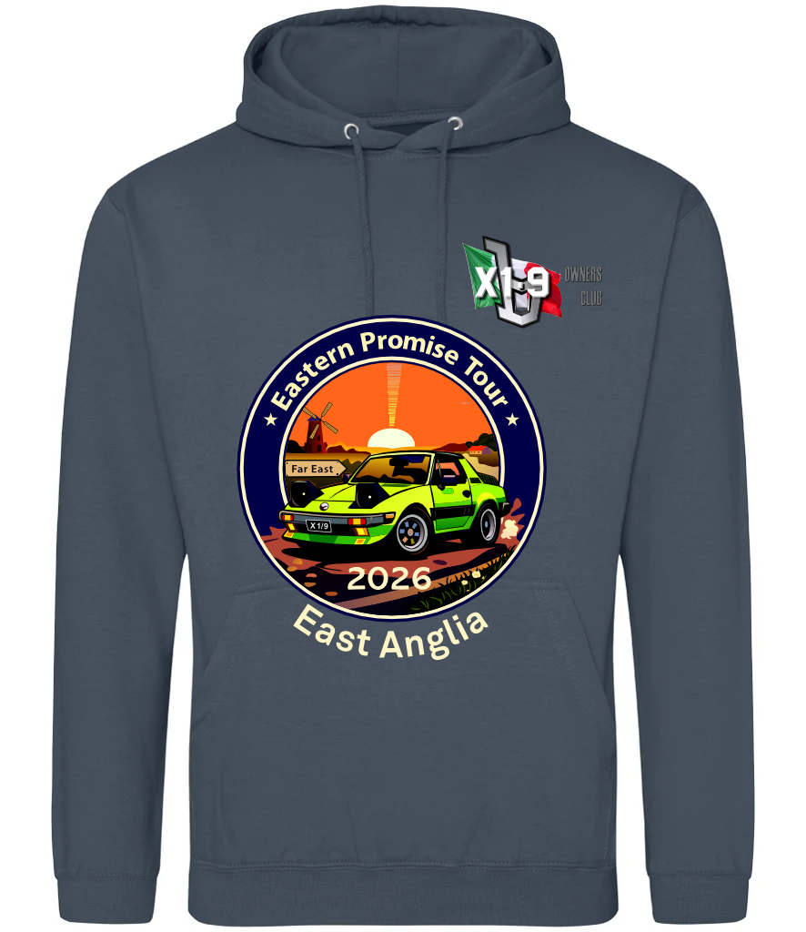 X1-9 Owners Club. Eastern Promise Tour: Just Hoods College Hoodie
