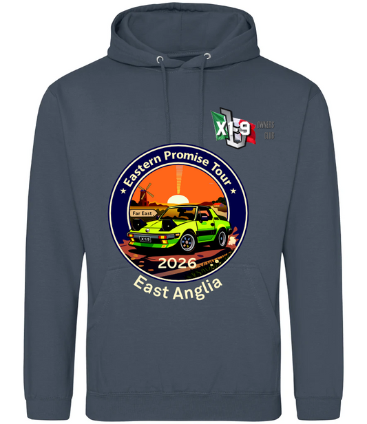 X1-9 Owners Club. Eastern Promise Tour: Just Hoods College Hoodie
