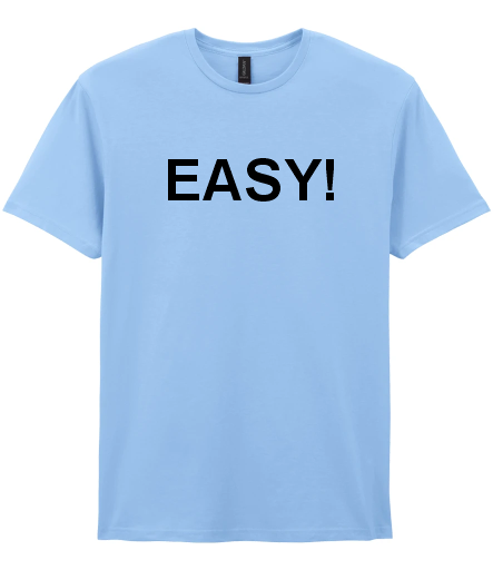 Route 2 Fitness Gildan SoftStyle® Adult T-Shirt - Light Blue