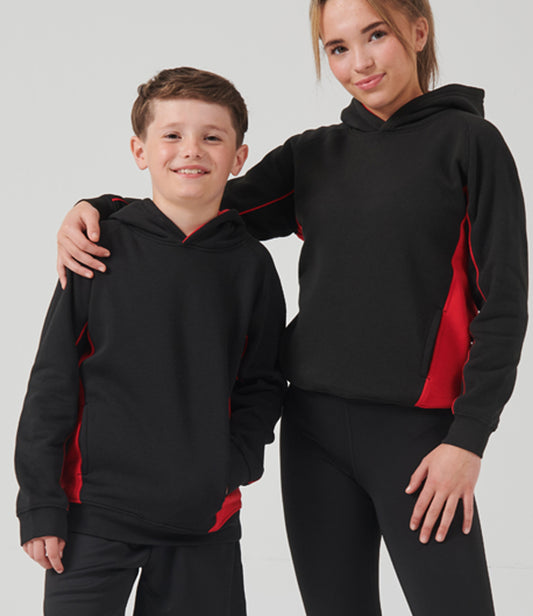 Finden + Hales Kids Contrast Hooded Sweatshirt