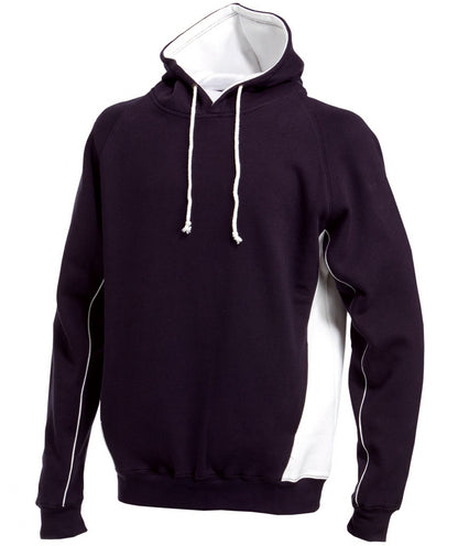 Finden + Hales Adults Contrast Hooded Sweatshirt