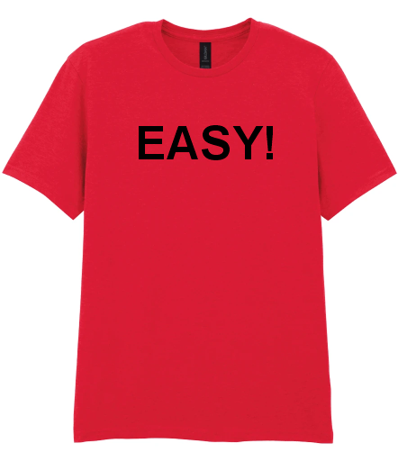 Route 2 Fitness Gildan SoftStyle® Adult T-Shirt - Red