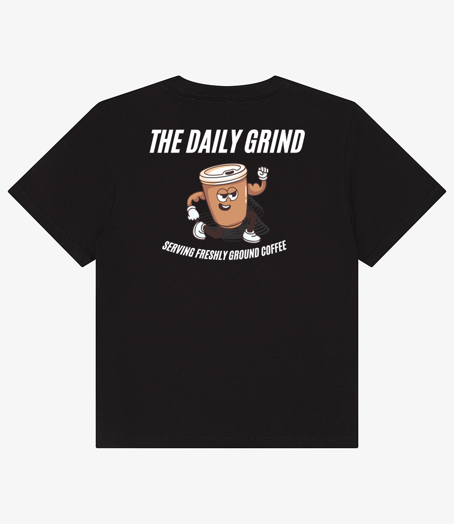 TT Fitness - The Daily Grind - Ladies Heavy Boxy T-Shirt