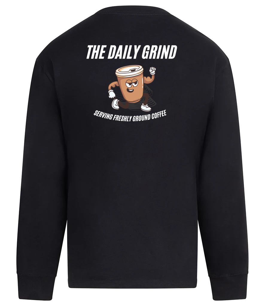 TT Fitness - The Daily Grind - Anthem Headline Heavy Long Sleeve T-Shirt