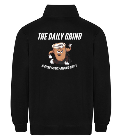 TT Fitness - The Daily Grind Coffee - Pro RTX 1/4 Neck Zip Sweatshirt
