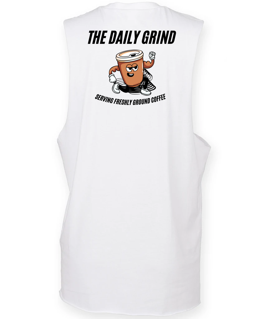 TT Fitness- LADIES The Daily Grind Coffee - SF Clothing High Neck Vest