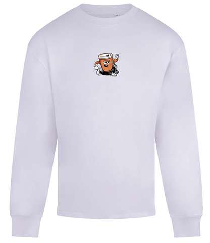 TT Fitness - The Daily Grind Coffee - Anthem Headline Heavy Long Sleeve T-Shirt