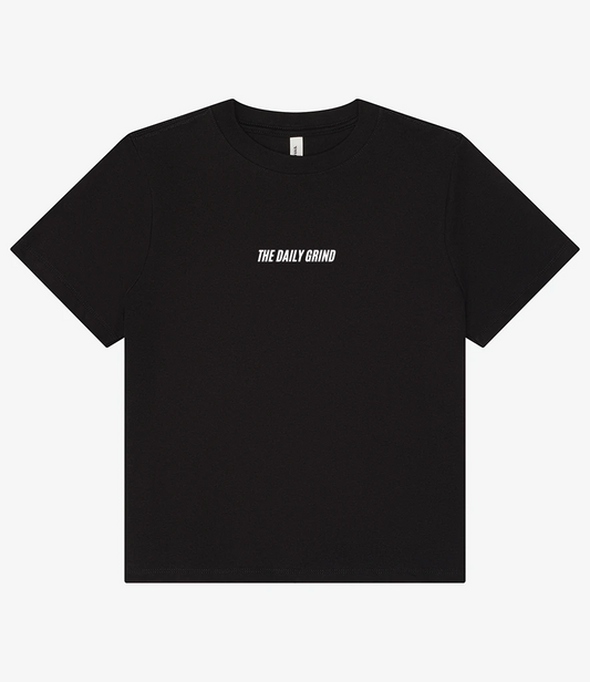 TT Fitness - The Daily Grind - Ladies Heavy Boxy T-Shirt