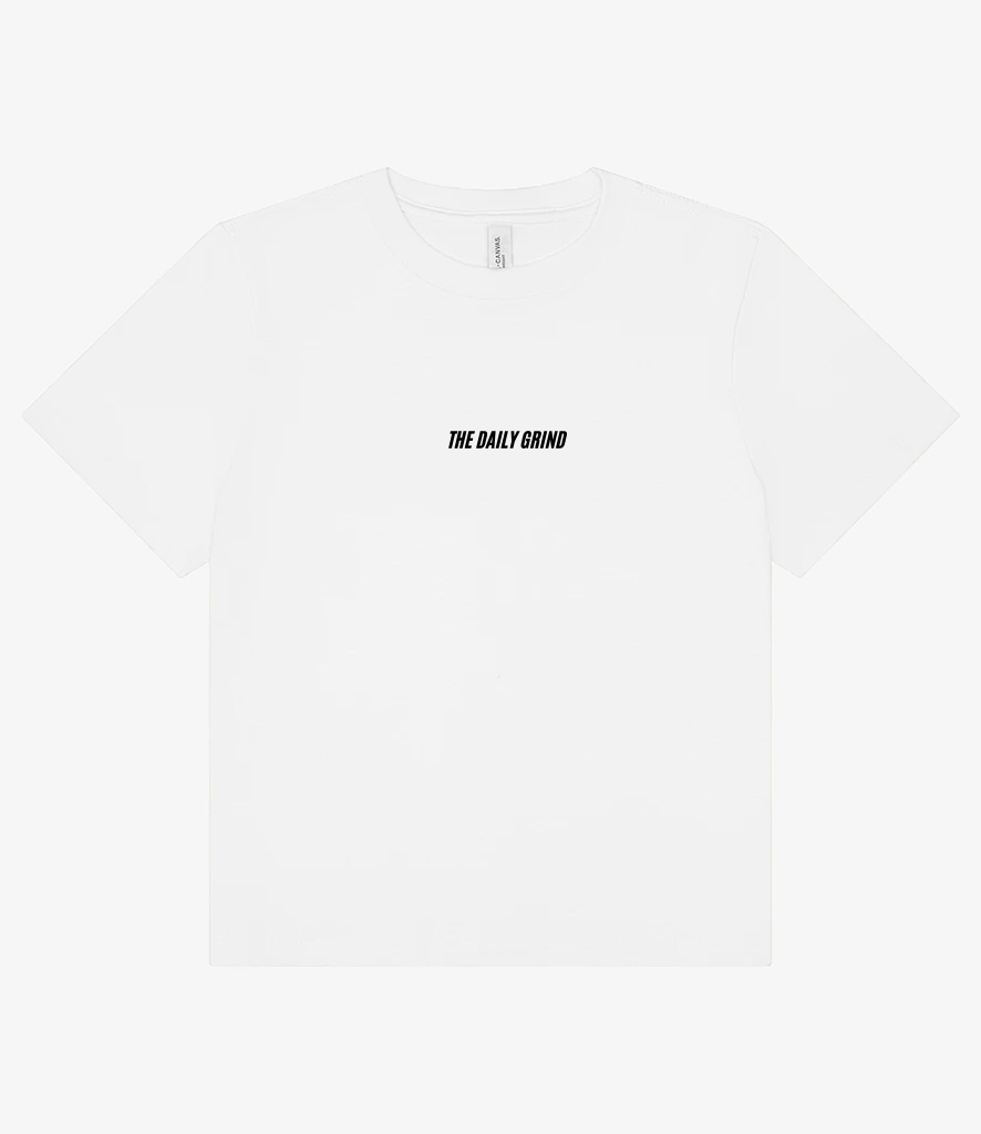 TT Fitness - The Daily Grind - Ladies Heavy Boxy T-Shirt
