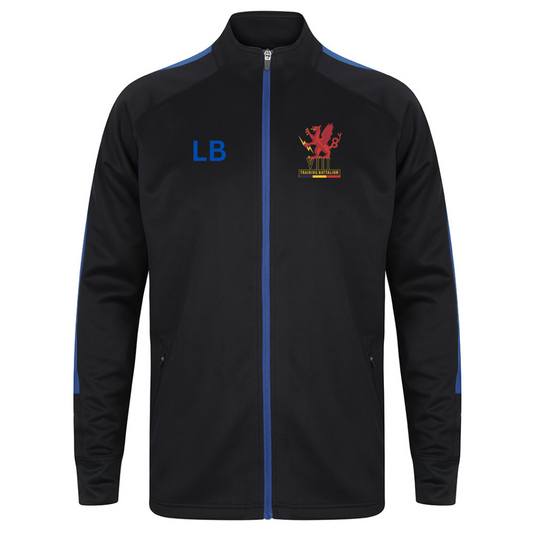 8 Trg Bn REME Football - Finden + Hales Adults Knitted Tracksuit Top.