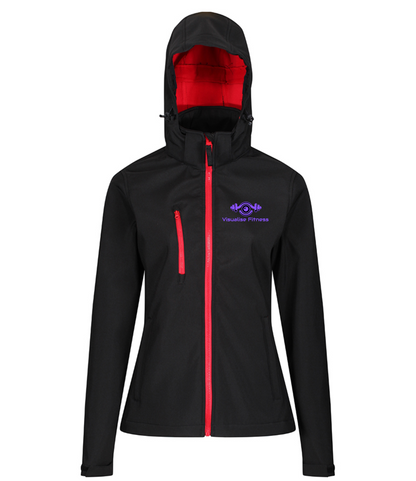 Visualise Fitness Soft Shell Hooded Regatta Venturer - Men's and Ladies available