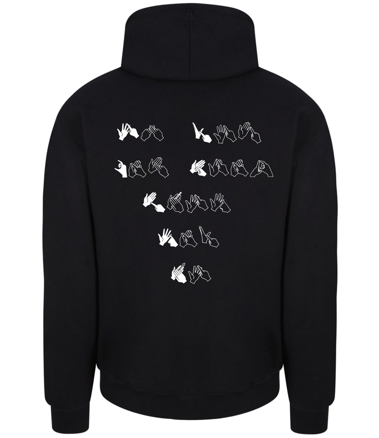 British Sign Language Hoodies - Adults.