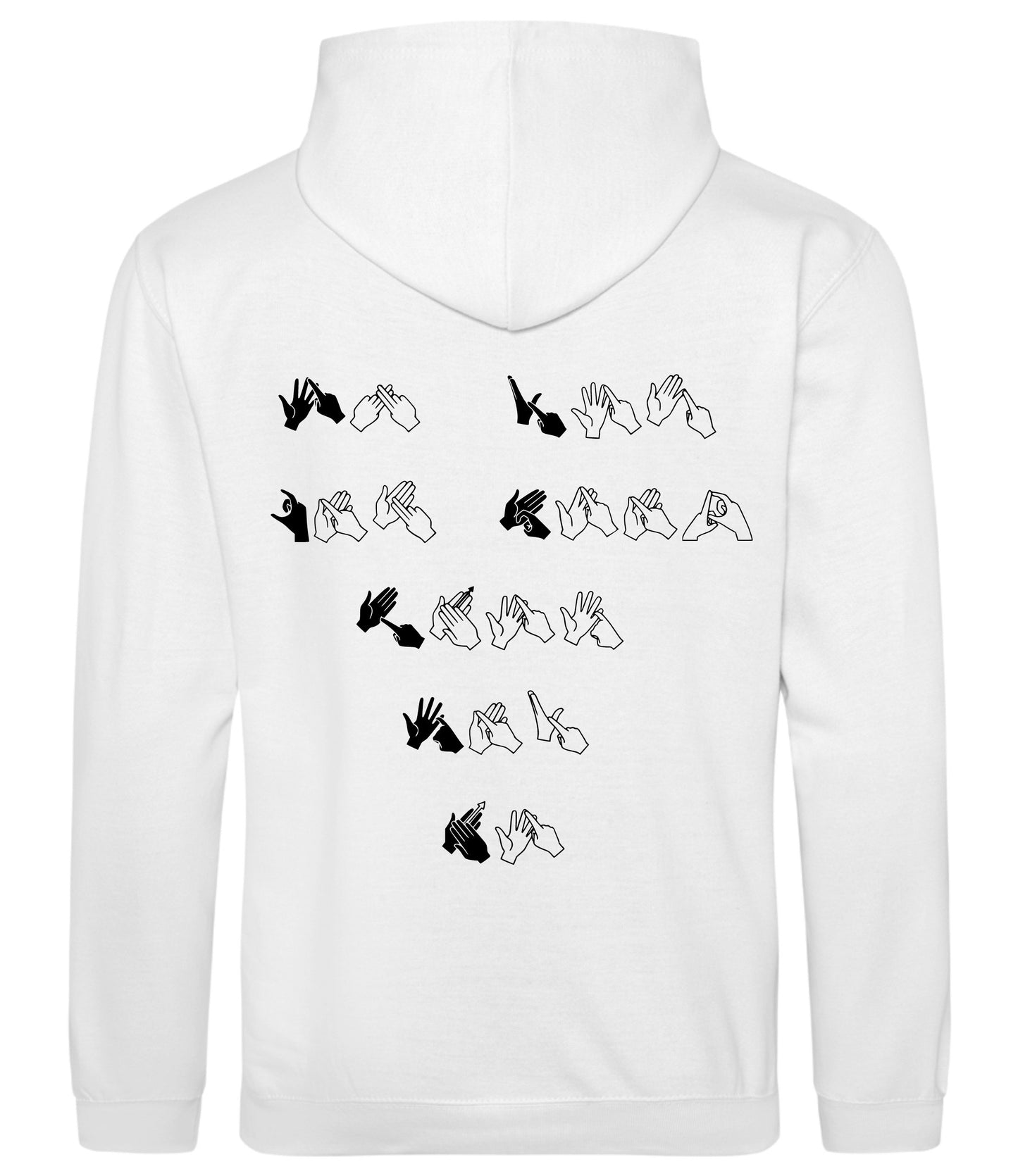 British Sign Language Hoodies - Adults.