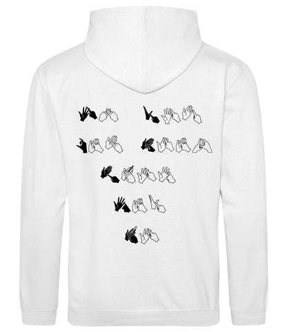 British Sign Language Hoodies - Adults.
