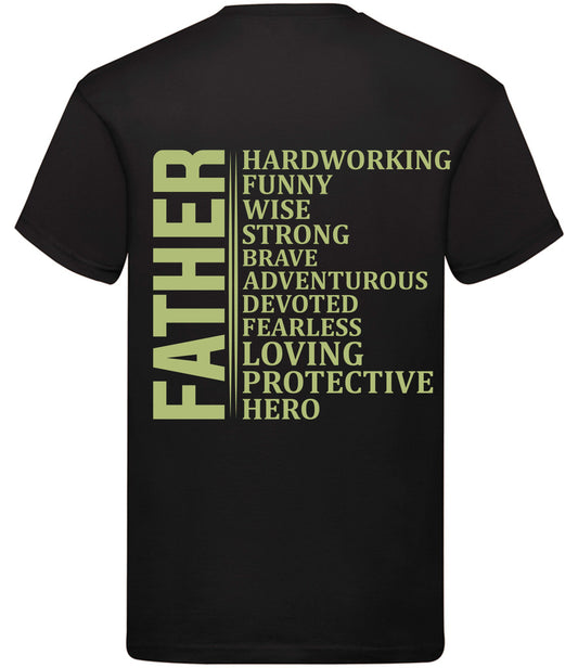 Quote T-shirt - FATHER.......